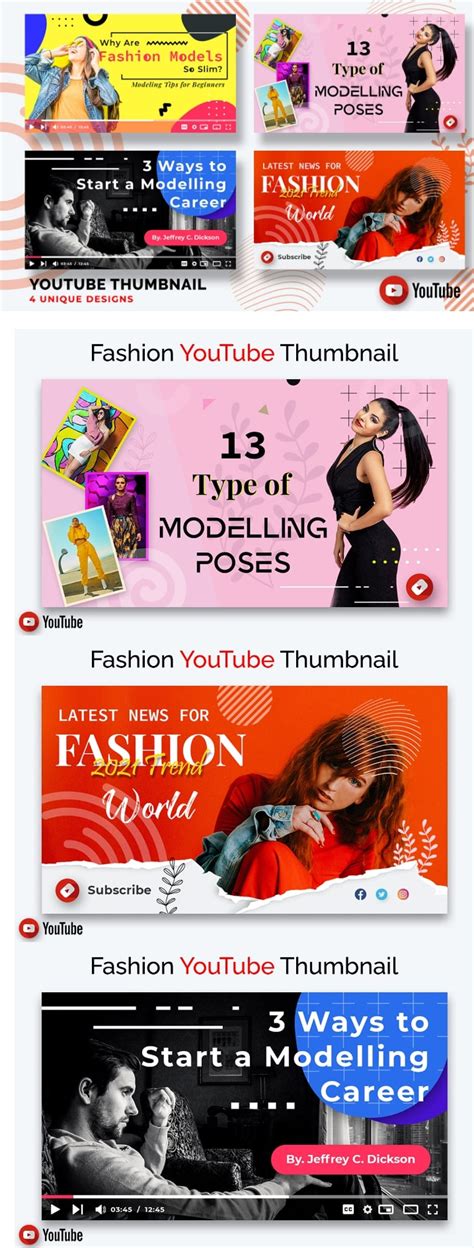 Creative Youtube Thumbnail And Cover Designs Entheosweb