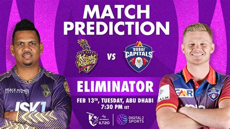 Ilt Abu Dhabi Knight Riders Vs Dubai Capitals Eliminator