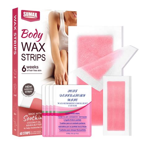 Underarm Wax Strips For Hair Removal Face Bikini Wax Strips For Brazilian Waxing Strips Body