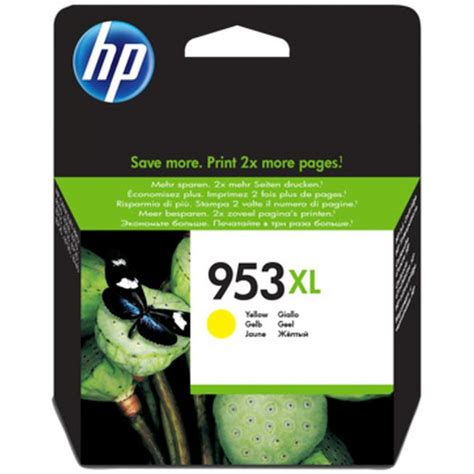 F U Ae Hp Xl Cartouche D Encre Jaune Grande Capacit Con Ue Par Hp