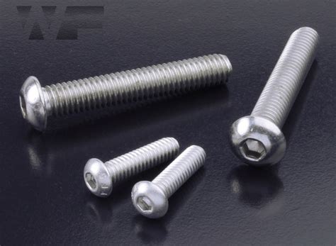 UNC Socket Head Button Screws ASME B18 3 2012 In A2 Stainless Steel