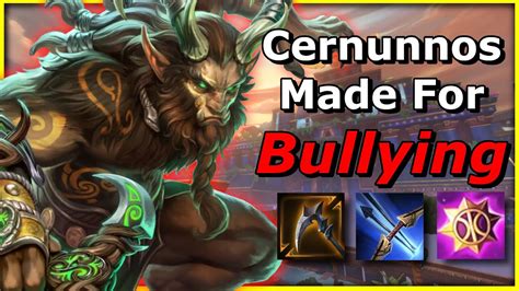 Cernunnos Wins Lanes Especially With Discordia Buff Smite Season 8