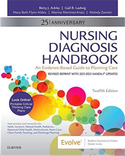 Nursing Diagnosis Handbook 12th Edition Revised Reprint With 2021 2023 Nanda I® Updates An