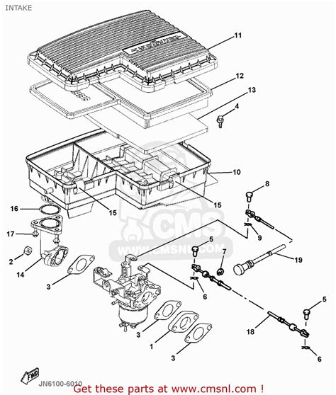 Yamaha G1 Golf Cart Parts Diagram