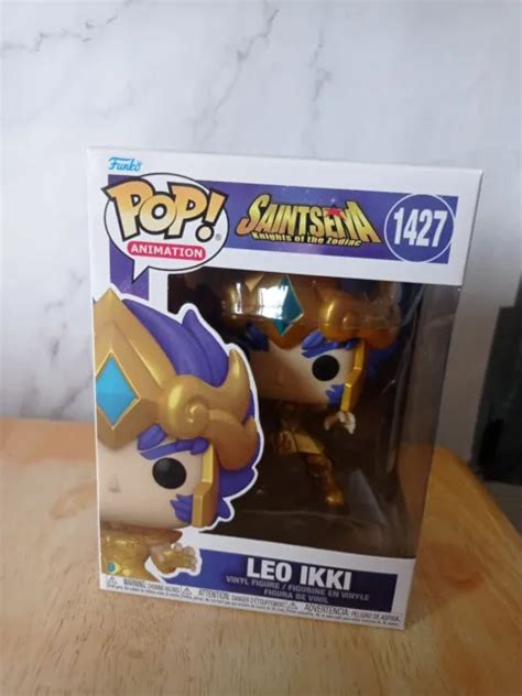 Saint Seiya Zodiaque Figurine Gold Leo Lion Ikki N Pop Funko Eur