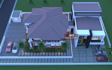 Bedroom Twin Duplex Rf Td Nigerian Building Designs