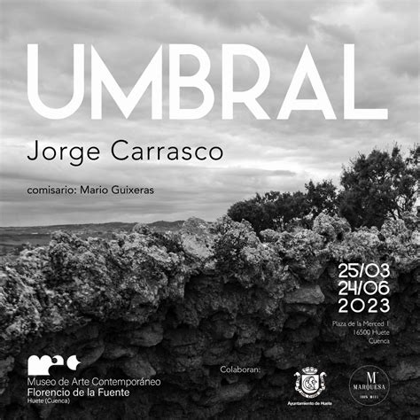 Exposición UMBRAL de Jorge Carrasco en el MAC Florencio de la Fuente