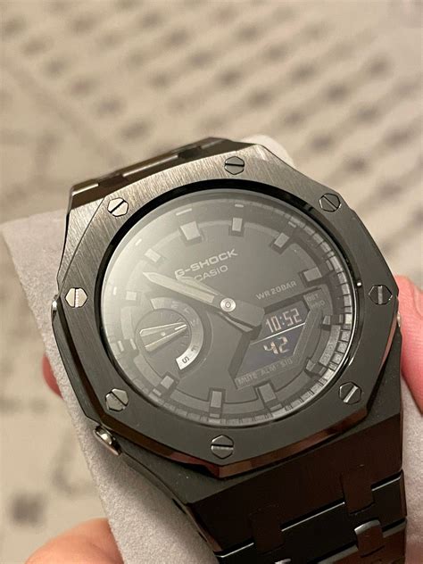 G Shock Casioak G Shock Metal Case Mod Grailed