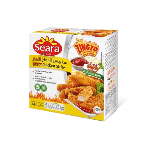 Seara Frozen Spicy Chicken Strips G