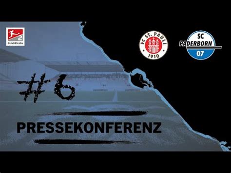 Pressekonferenz Nach Dem Spiel Beim Fc St Pauli Youtube