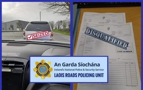 Car Seized And Driver Arrested By Laois Gardai Ireland Live