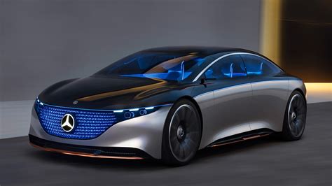 Mercedes EQS EV Sedan Aims to Beat the Tesla Model S's Range