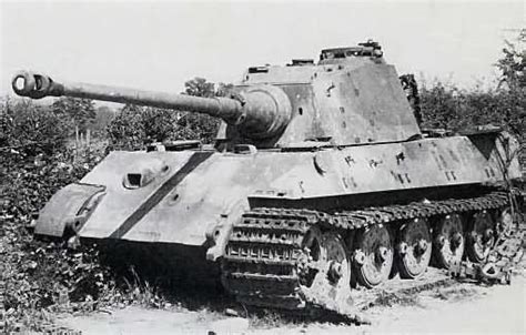 King Tiger tank, number 312, of the schwere SS Panzer Abteilung 501 ...