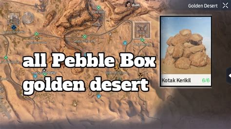 Undawn All Pebble Box Golden Desert Youtube