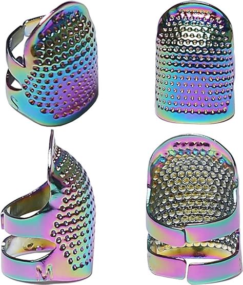 Amazon J Carp Pcs Sewing Thimble Metal Dazzle Color Sewing