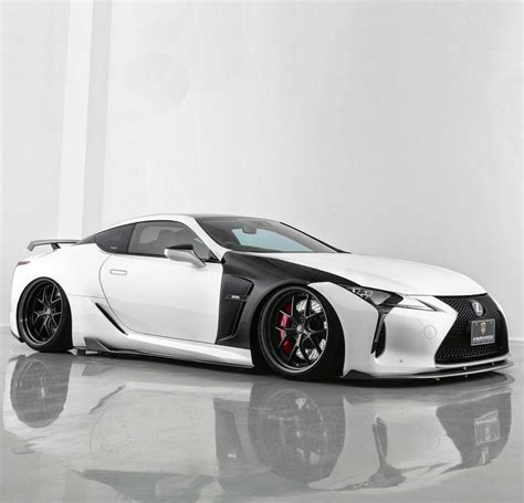 Modified Lexus Lc With Aimgain Carbon Fiber Body Kit And Inch