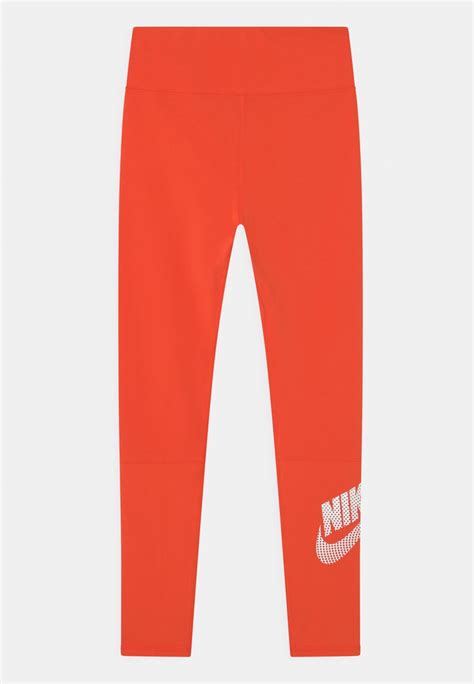 Nike Sportswear Favorites Legging Picante Red Rood Zalando Be