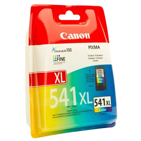 New Genuine Canon Cl 541xl Colour Ink Cartridge For Pixma Mg3150