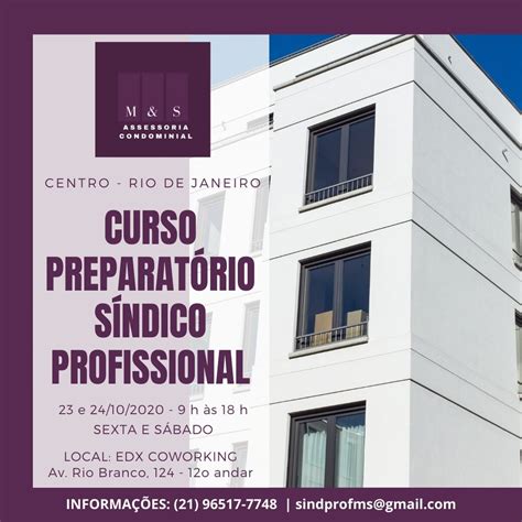 Curso De Sindico Profissional Em Rio De Janeiro 2023 Sympla