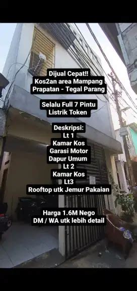 Kost Mampang Prapatan Sewa Kosan Jual Indekos Murah Di Jakarta