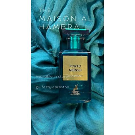 Perfume Porto Neroli Maison Alhambra 80ml Shopee Brasil