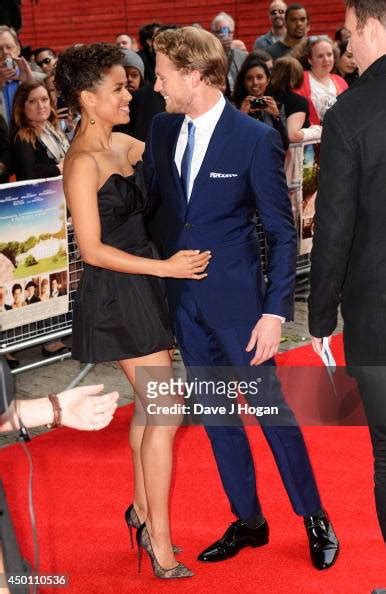 Gugu Mbatha Raw And Sam Reid Attend The Uk Premiere Of Belle At The