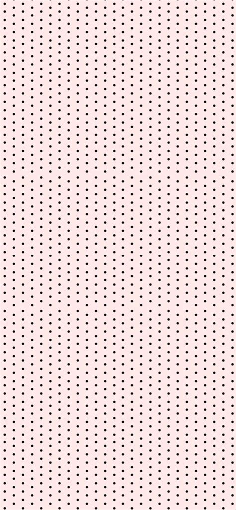 Pink And Black Polka Dot Phone Wallpaper In 2024 Pink And Black