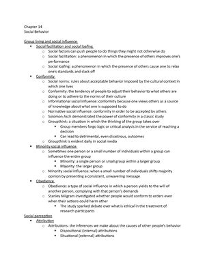 Ch 13 Ch 13 Notes Chapter 13 The Uniqueness Of The Individual