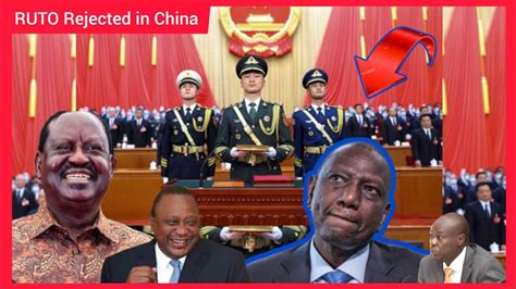 Ruto Embarrassed In China China Police Blocks Ruto From Accessing