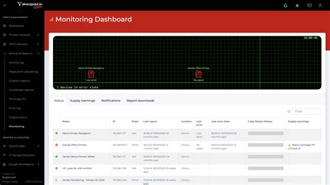 Directprint Io Red Print Management And Monitoring Platform