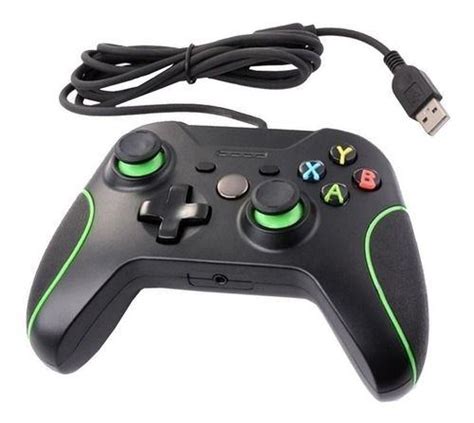 Controle Joystick Compatível Xbox One E Pc Gamer Fio KNUP