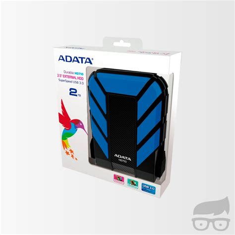 Disco Duro Externo Adata Hd710 Pro 2 Tb Azul Usb 31 Ahd710p 2tu31 Cbl11