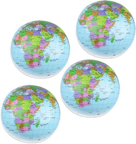 Globe Terrestre Globe Gonflable Monde Globes Gonflables Carte En