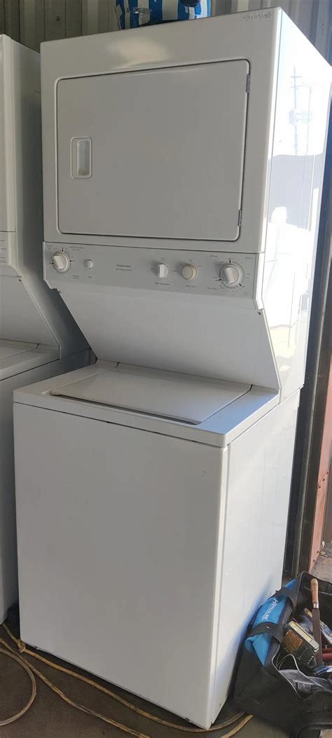 27w Ge Stackable Top Load Washer And Electric Dryer Combo Delivery And