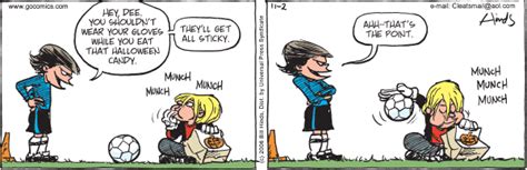 Cleats By Bill Hinds For November 02 2015 Comics