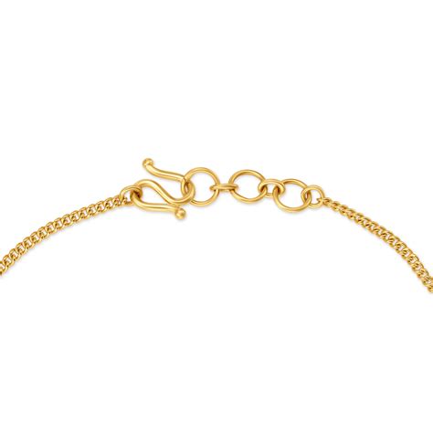 Lovely Yellow Gold Floral Charm Bracelet