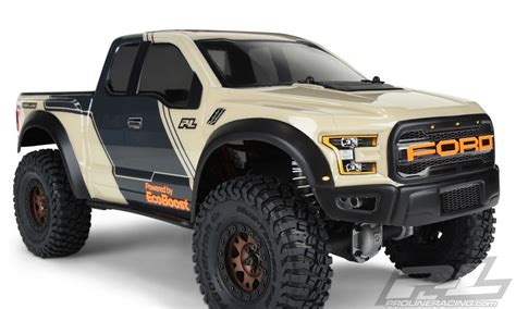 Pro Line 2017 Ford F 150 Raptor Crawler Clear Body Video Rc Car Action