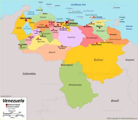 Venezuela Map | Detailed Maps of Venezuela