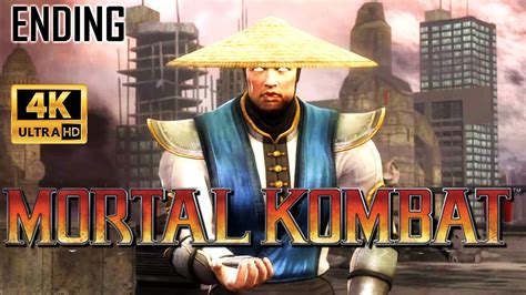 Mortal Kombat 9 Story Mode Ending With Credits Raiden Kills Liu