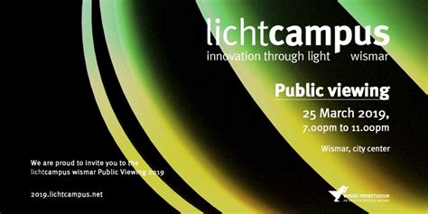 3 Lichtcampus Wismar 2019 Litg Deutsche Gesellschaft Für