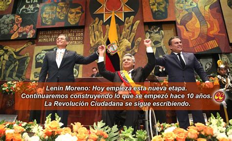 Lenín Moreno Asume Constitucionalmente La Presidencia De Ecuador