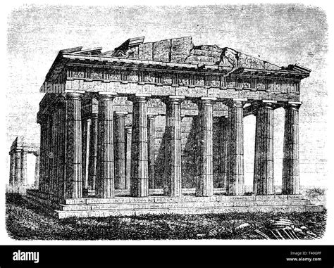 Acropolis Atenas Dibujo Im Genes De Stock En Blanco Y Negro Alamy