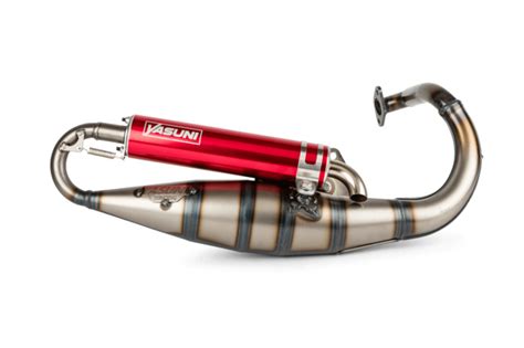 Exhaust Yasuni R Red Fortuna Peugeot Vertical Speedfight Trekker