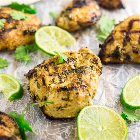 Grilled Cilantro Lime Chicken Recipe The Gracious Wife