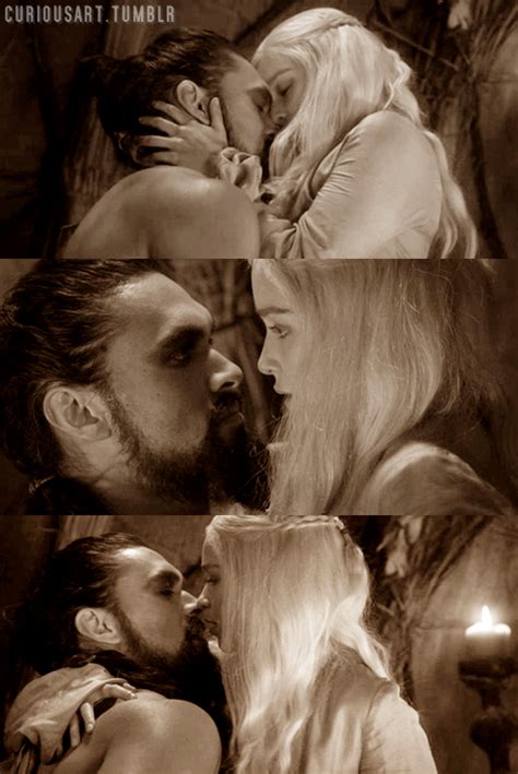 Game Of Thrones Daenerys And Drogo I Wish To Gaze Into Your Eyes Daenerys And Khal Drogo