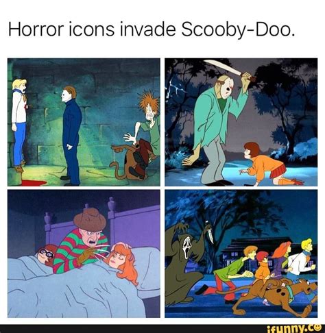 Horror Icons Invade Scooby Doo Ifunny