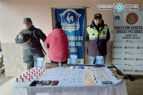 Secuestran Drogas Y Armas En Un Allanamiento