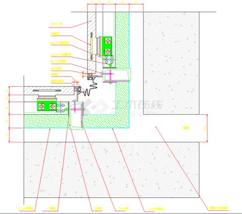 某幕墙变形缝节点建筑设计方案图纸通用节点详图土木在线