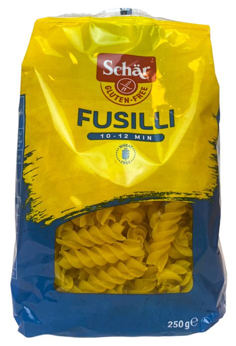 Schar Fusilli Paste Fara Gluten G