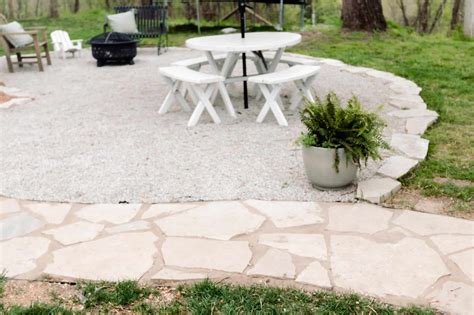 How To Build A Pea Gravel Patio Farmhouse On Boone